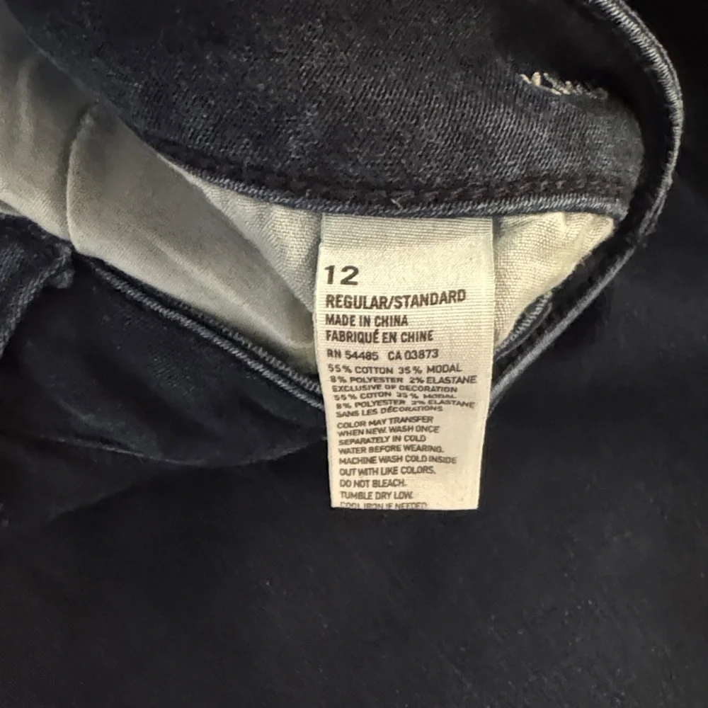 American Eagle Outfitters Women's Dark Blue Skinny Jeans
